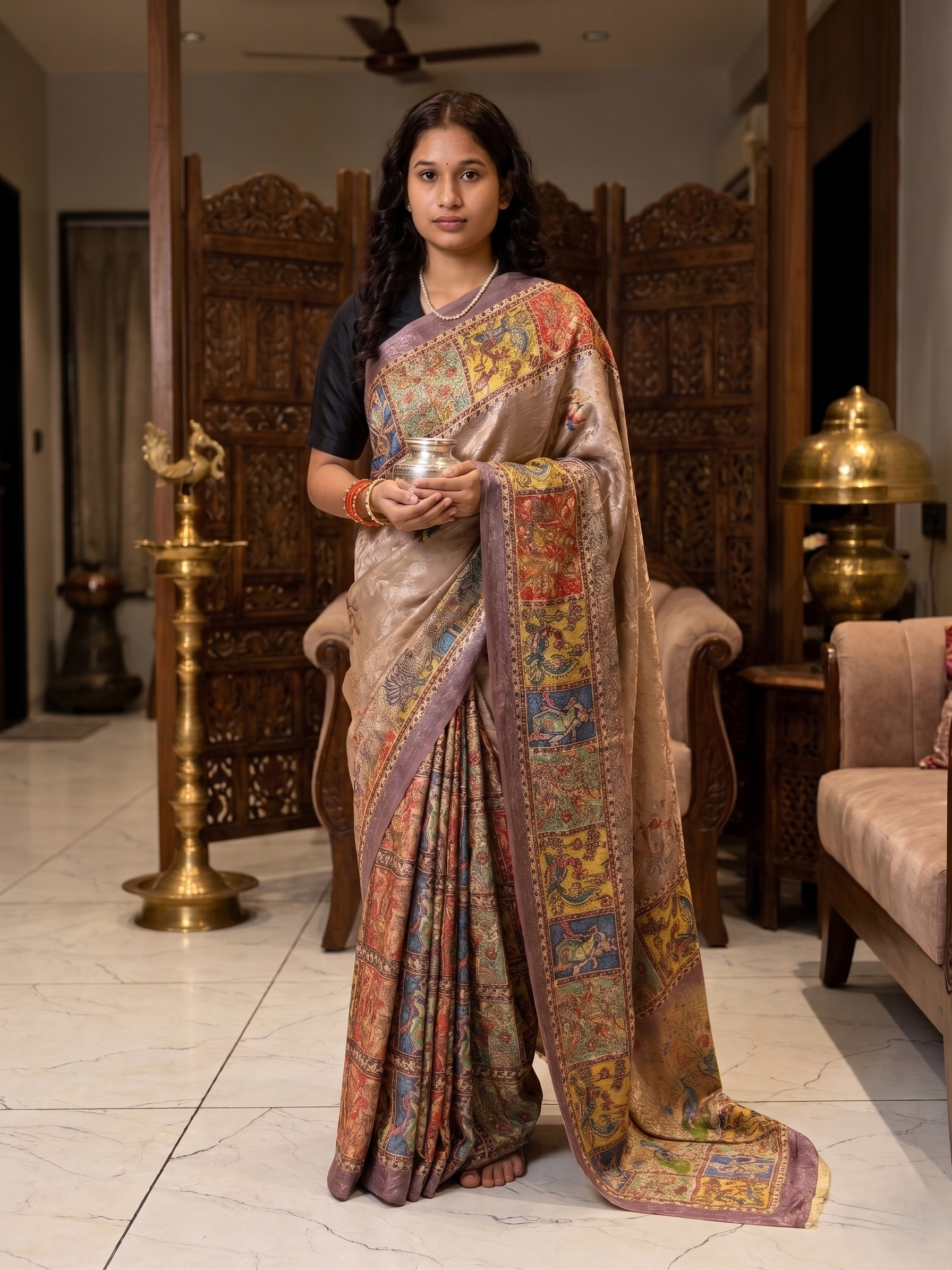Premium Palaq Jaq Lehenga Style Saree