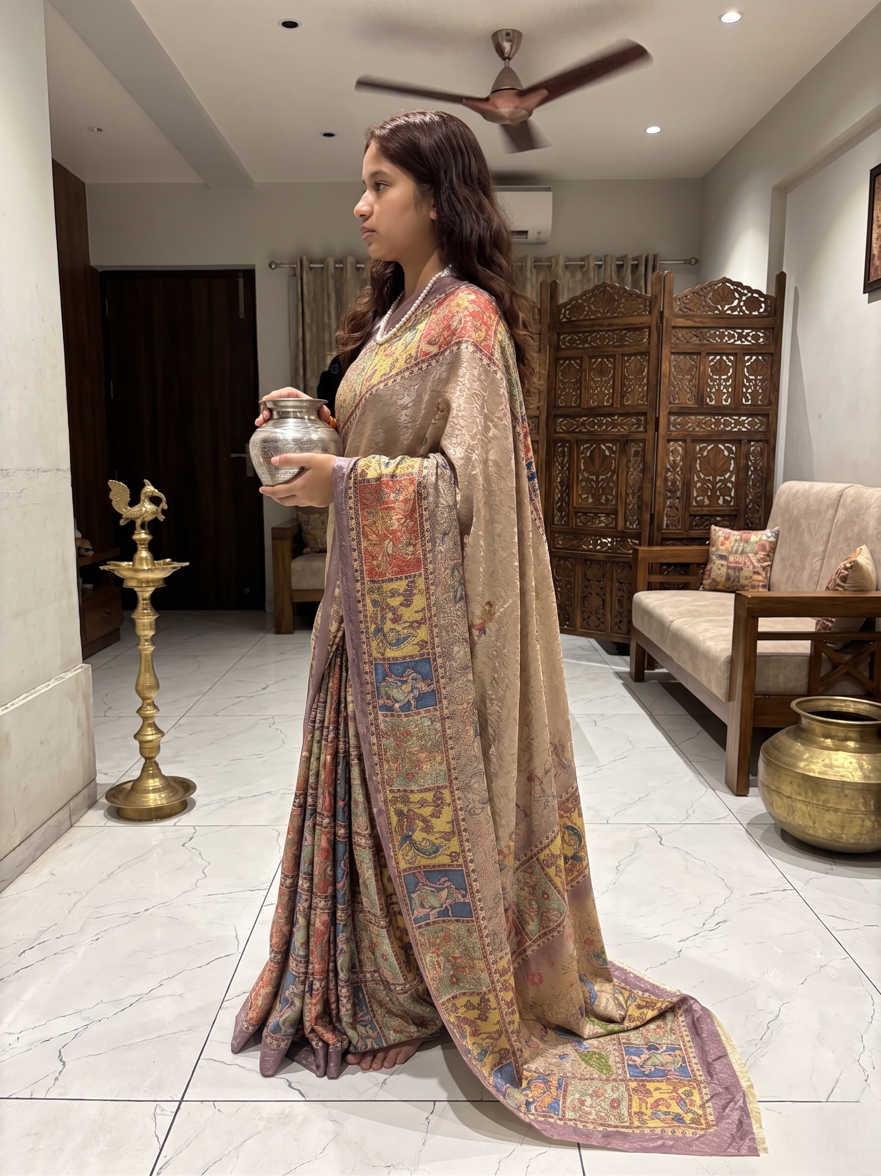 Premium Palaq Jaq Lehenga Style Saree
