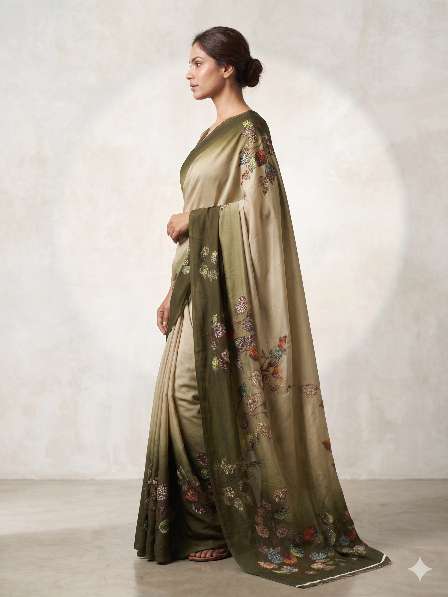 Georgette Silk Saree